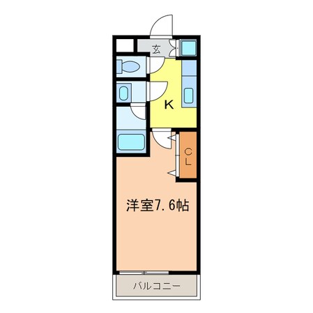 フジパレス楠町の物件間取画像